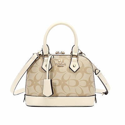 CallmeKitten高级感撞色印花贝壳包包2025新款经典轻奢斜挎小拎包