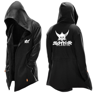 春夏季铠真传动漫周边卫衣男中长款巫师帽衫魔神坛斗士披风外套潮