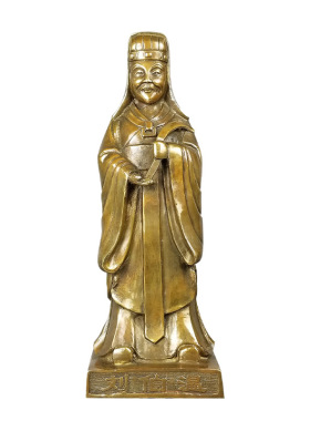 铜之匠黄铜人物雕塑刘伯温铜像