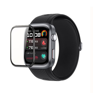新无尘秒贴舱适用华为watchd2保护膜手表膜新款huawei全包watch表盘钢化d2贴膜血压版陶瓷微晶工艺神器年货节