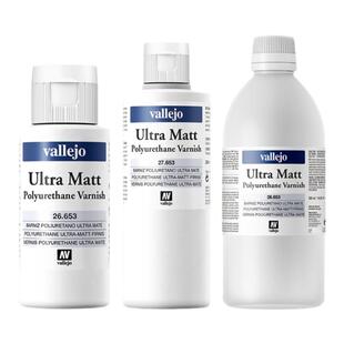 西班牙AV vallejo模型上色消光透明保护漆清漆 26653/27653/28653
