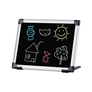 雨桐小黑板挂式展示板家用手写涂鸦画板可擦写手持儿童桌面写字板