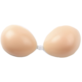 Goobras果冻硅胶胸贴女婚纱用聚拢上托无肩带内衣加厚隐形乳贴女