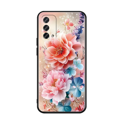 秋昊适用于oppoa93手机壳a74 5g春天pehm00保护套opp0a唯美opooa935g花卉PEHM00软胶a54 5g潮流opa彩绘0pp0a9