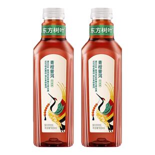 农夫山泉东方树叶900ml整箱无糖茶饮料0糖0脂0卡茉莉花普洱特价批