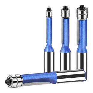 名刃双轴承修边刀双刃直刀木工铣刀修边机刀头大全锣机雕刻机刀具