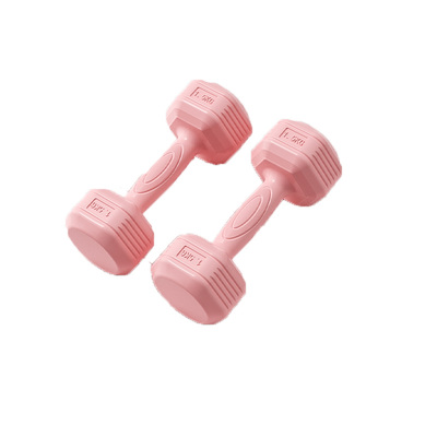 新款哑铃女士健身器材家用儿童男士宿舍练手臂肌瑜伽圆头组合