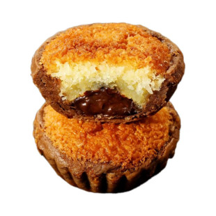 福建特产厦门椰子饼巧克力味椰蓉馅饼吃货办公室糕点学生零食小吃