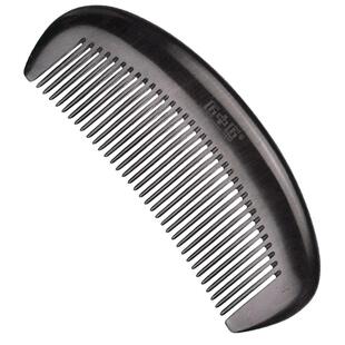 匠中匠黑檀木梳子紫光檀正品天然整木小号便携梳按摩可刻字礼品梳