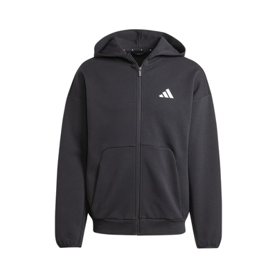 adidas阿迪达斯春季新款男子针织夹克连帽外套运动休闲JI8768