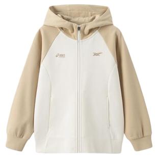 亚瑟士儿童青少年外套童装春秋新款男童女童运动开衫百搭长袖卫衣