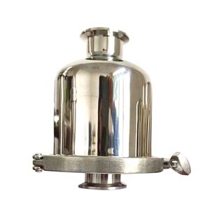 新款304不锈钢快装管道过滤器2.5寸食品级卡箍式过滤器直通过滤器