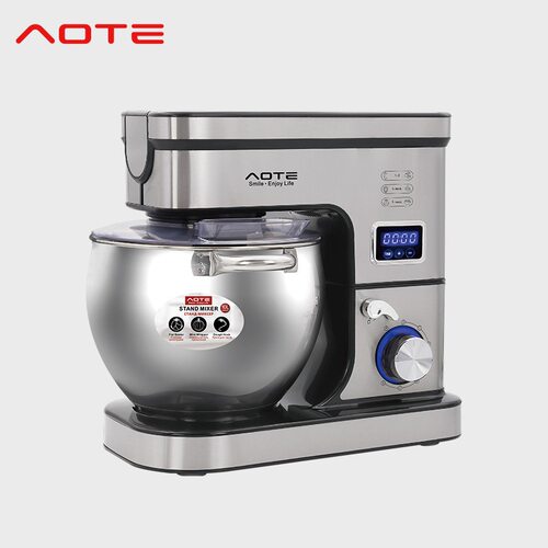 AOTE外贸大功率不锈钢厨师机和面机搅拌机Electric stand mixer