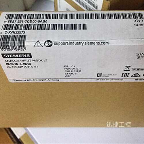 议价6ES7531-7QD00-0AB0西门子S7-1500模拟输入模块AI 4xU/I/RTD/