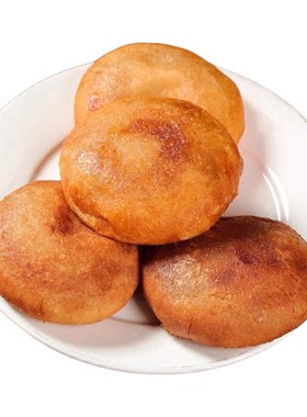 东北老式油炸糕红小豆馅早餐小吃