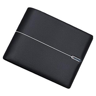 英皇保罗男士钱包真皮短款皮夹2025新款软牛皮薄大学生情人节礼物