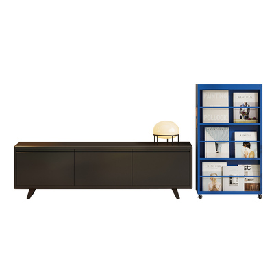 电视柜子组合柜靠墙书架置物架