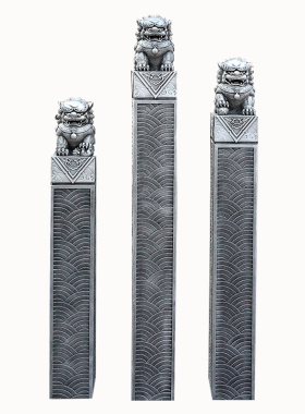 麒麟貔貅装饰摆件拴马桩茶室