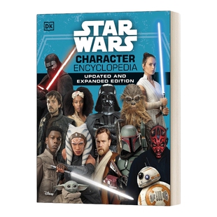英文原版 Star Wars Character Encyclopedia Updated And Expanded Edition 星球大战 人物百科 精装 英文版 进口英语原版书籍