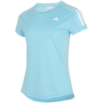 圆领跑步健身速干透气白色短袖