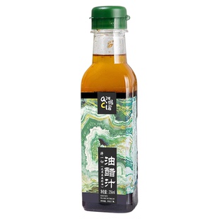 阿赐酱亚麻籽油醋汁256ml*2瓶 拌一切轻食调味蔬菜沙拉【湖北发货
