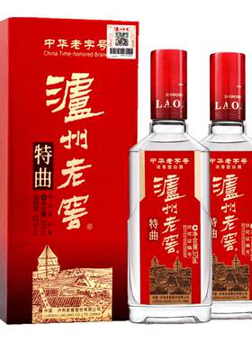 泸州老窖特曲(第十代) 52度375ml*2浓香型国产白酒送礼高档