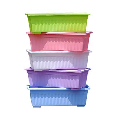 简约树脂PP种菜盆全新料花盆