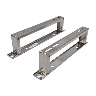 通用不锈钢空调外机支架1.5匹2P3匹加长高厚地面阳台置物落地架子