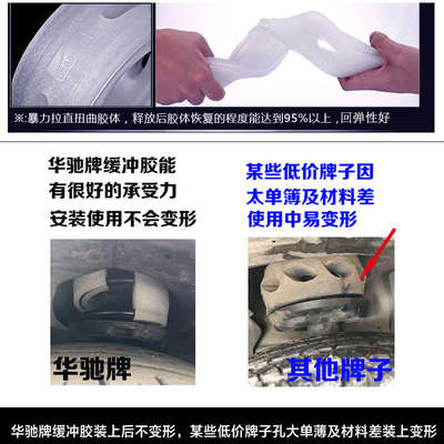 适用长安悦翔V3 V5 V7欧力威启源诺汽车减震器缓冲胶垫避震改装件