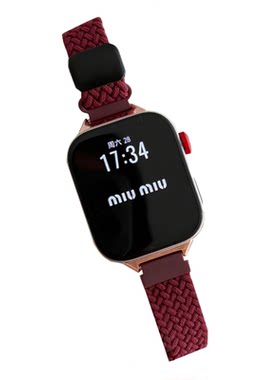适用vivowatchgt2磁吸编织表带