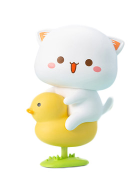 蜜桃猫祝福送礼/装饰车载摆件