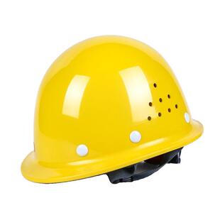 安全帽工地男国标加厚透气工程头盔建筑防护领导玻璃钢印字