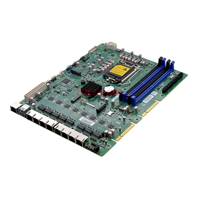 研域Q570SL工控主板LGA1200 8千兆网口W680芯片10/11代4/5G软路由