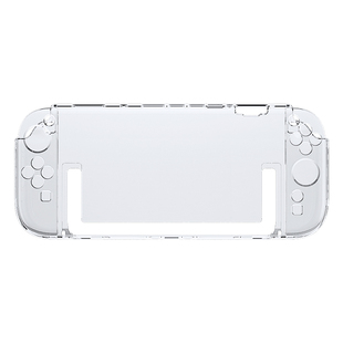 AOLION澳加狮 Switch2冰晶透明保护壳1:1真机开模可插底座NS2游戏掌机分体透明保护套壳switch2周边保护配件
