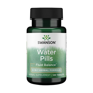 Swanson斯旺森草本消水丸120粒改善脸肿眼肿水肿浮肿体质膳食纤维