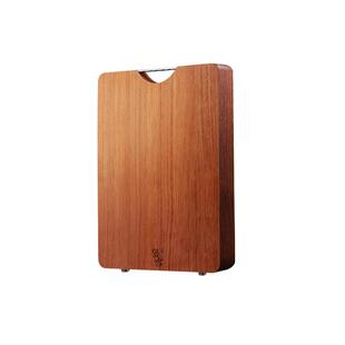 乌檀木菜板实木砧板厨房占粘板切菜板抗菌防霉家用整木刀板大案板