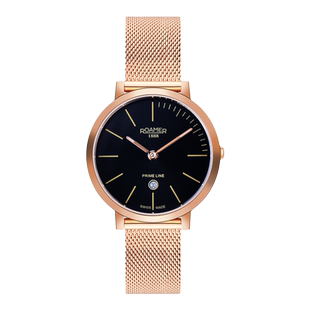 官方瑞士罗马表/ROAMER菁英系列女士手表钢带皮带瑞士石英表女表