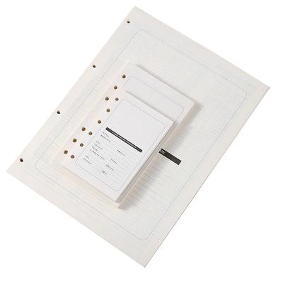 勤得利9孔可拆卸备用定制活页本