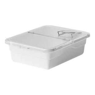 连锁超市商店散称小吃食品盒带勺零食盒糖果盒全透明售卖展示