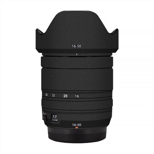 漫步驴适用于富士XF16-50F2.8-4.8镜头多彩贴皮保护贴膜1650贴纸