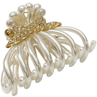 韩国进口贝壳质感大号抓夹精致优雅气质抓卡大卡子发抓女头发夹子