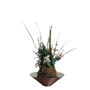 亲爱的绿植 春浅花叶苔藓球盆景办公室内好养桌面迷你绿植小盆栽