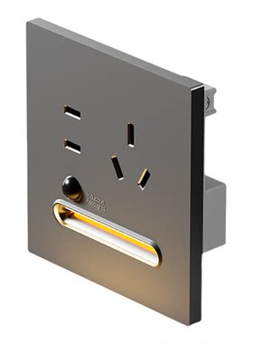 家用墙壁86型暗装人体感应插座