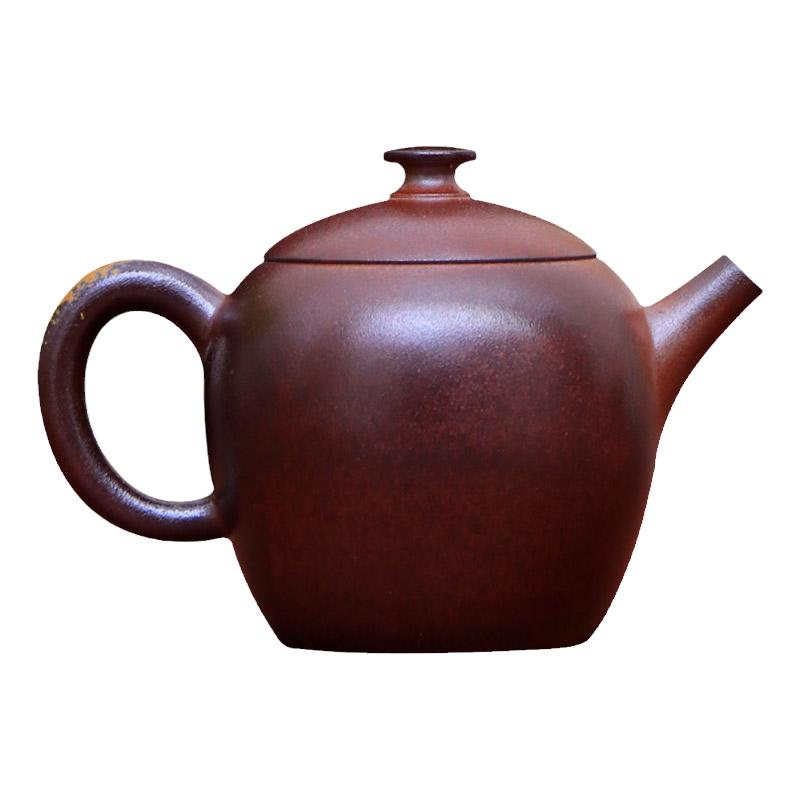 240ml建水紫陶柴烧茶壶