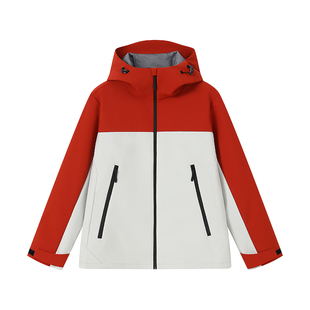 高端冲锋衣定制外套工作服印logo企业4s店团体活动三防夹克秋冬季