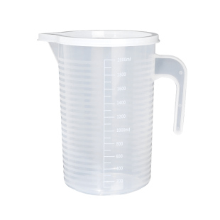 量杯带刻度大容量塑料量桶带盖2000ml5000毫升奶茶店食品级耐高温