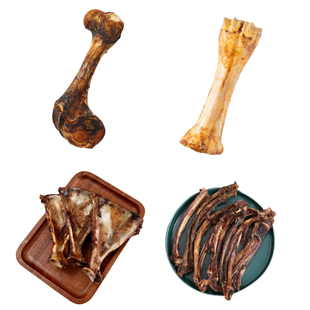 宠物狗狗磨牙棒牛棒骨耐咬牛肋排骨洁齿磨牙大小狗零食羊扇骨牛骨