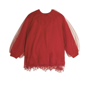 [新年系列][拜年服]江南布衣婴童冬毛衣连衣裙女童婴儿jnbybyjnby