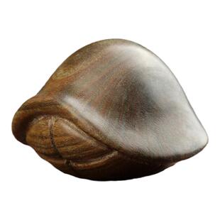 绿檀木龟壳手把件富甲天下文玩把玩物件男士随身手玩把件富甲一方