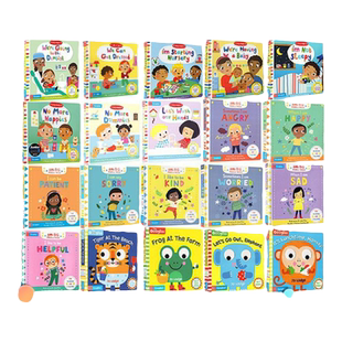 Big Steps 好习惯 First Stories系列 亲爱的动物园系列 纸板机关操作书 Campbell Books 英文原版绘本